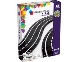 foto van Magna-Tiles Xtras Roads uitbreidingsset 12 stuks