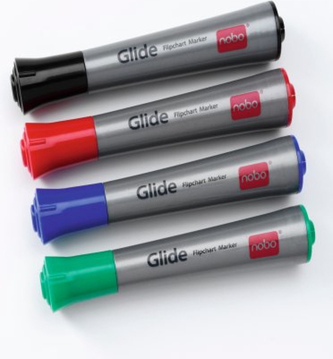 Nobo Glide Flipovermarker Assorti (12)