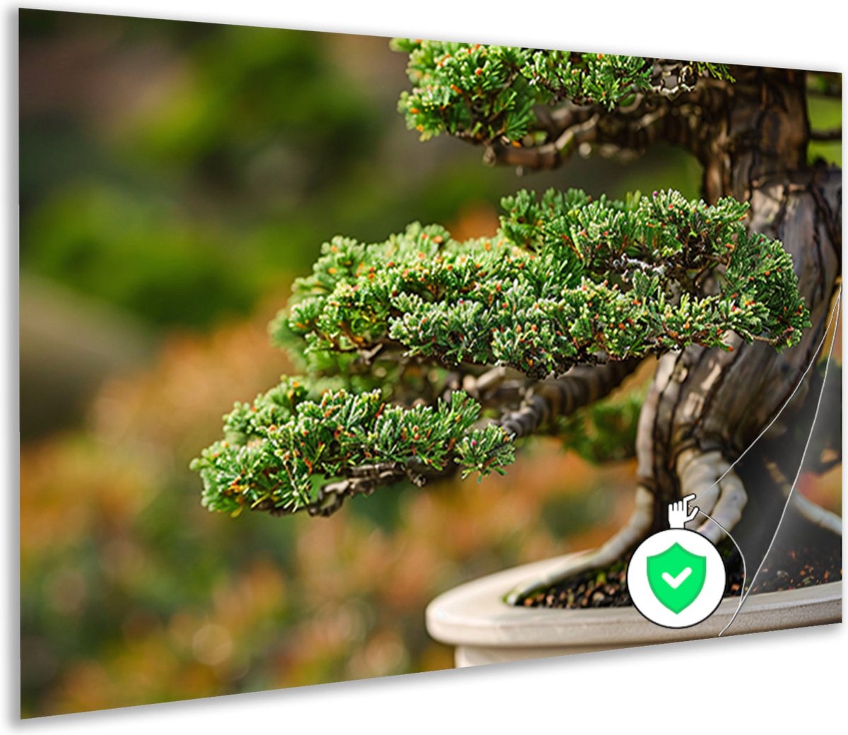 Bonsai poster - Plant poster - Poster Pot - Muurdecoratie klassiek - Posters slaapkamer -