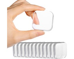 Sterkste Muur Deurkruk Stopper - 12 Stuks Diameter 4 cm Dikte 0.8 cm Set - Transparante Rubber Deurkruk Muurbeschermer - Stille Muurbeschermer - Beschermende Deurbumper Muurbeschermer - Geluiddemper Zelfklevend - Voor Deurgrepen