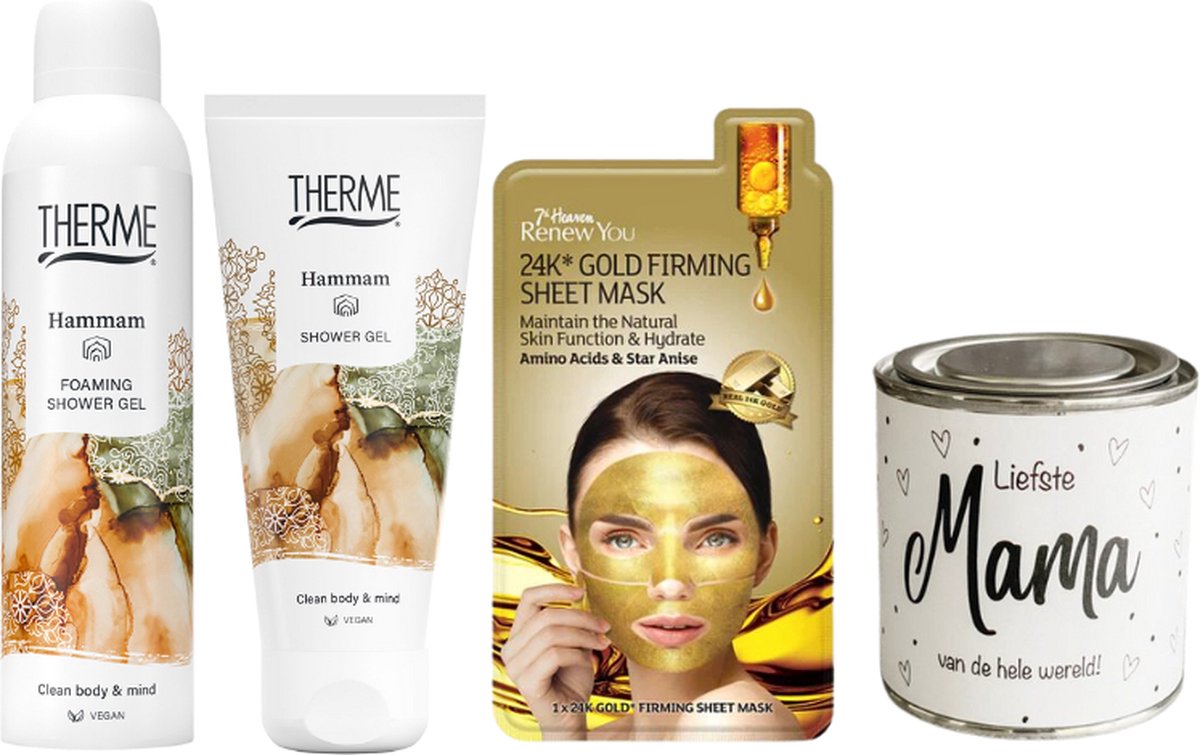 Goedkoopste Therme Cadeauset Mama Jij Bent Goud Waard