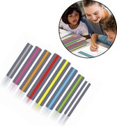 16 Bandes De Lecture Guidées Colorées - Aide Dyslexie, Soulagement Stress Visuel, Pour Enfants Et Adultes