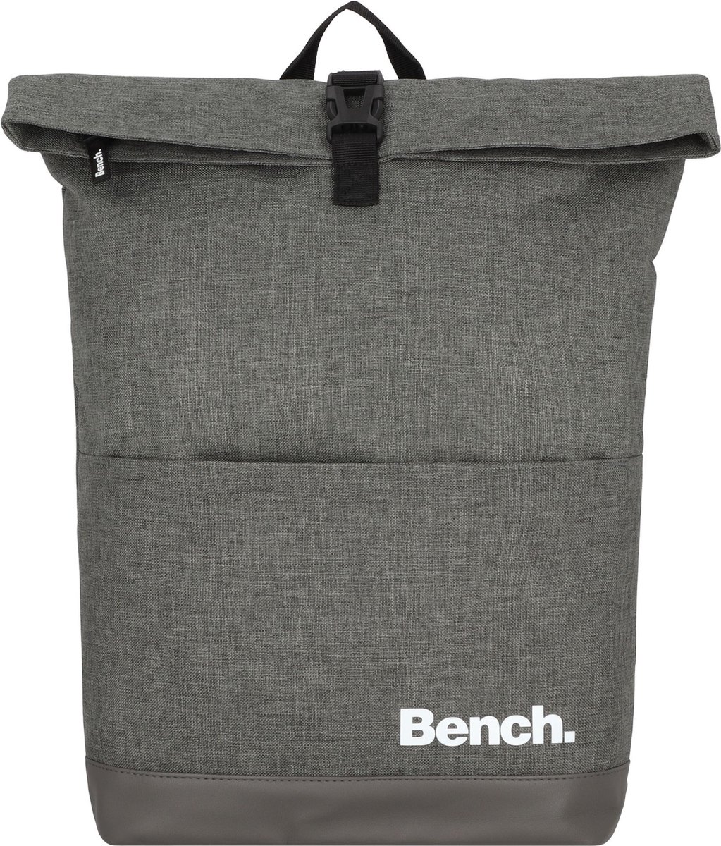 Bench. Rugzak met laptopvak Rucksack Dark Grey Donkergrijs