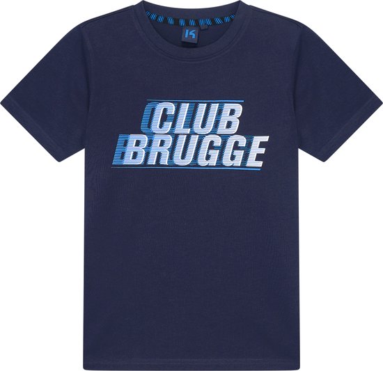 T-shirt Club Brugge enfant - taille 164 / 14 ans - Blauw - T-shirt Bruges enfant - Produit officiel du Club Brugge