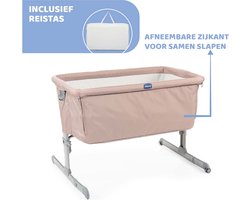 Chicco Next2Me Co-Sleeper Dream - Babybed - Wieg - Aanschuifbed - Inclusief Wiegmatras - Sand