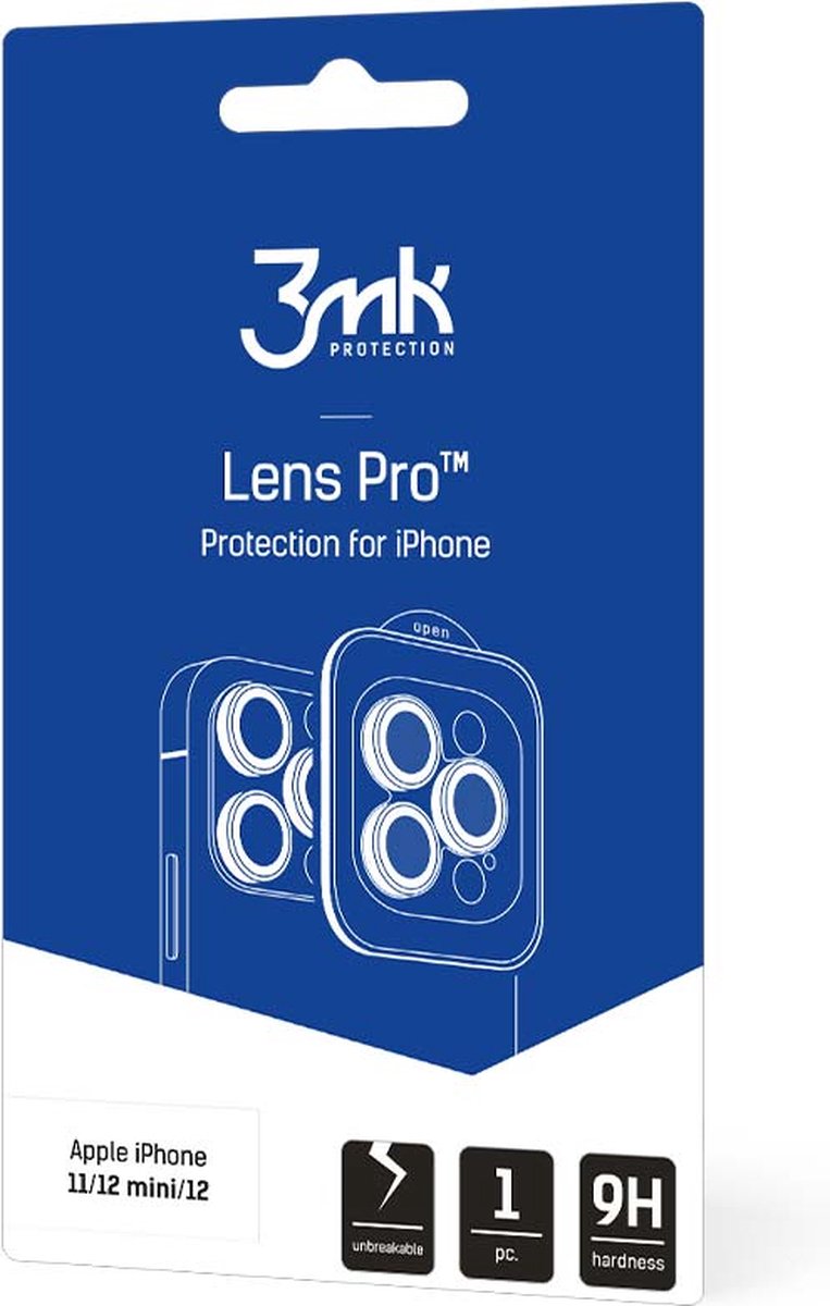 Apple iPhone 14 - 3mk Lens Protection Pro Sierra Blue