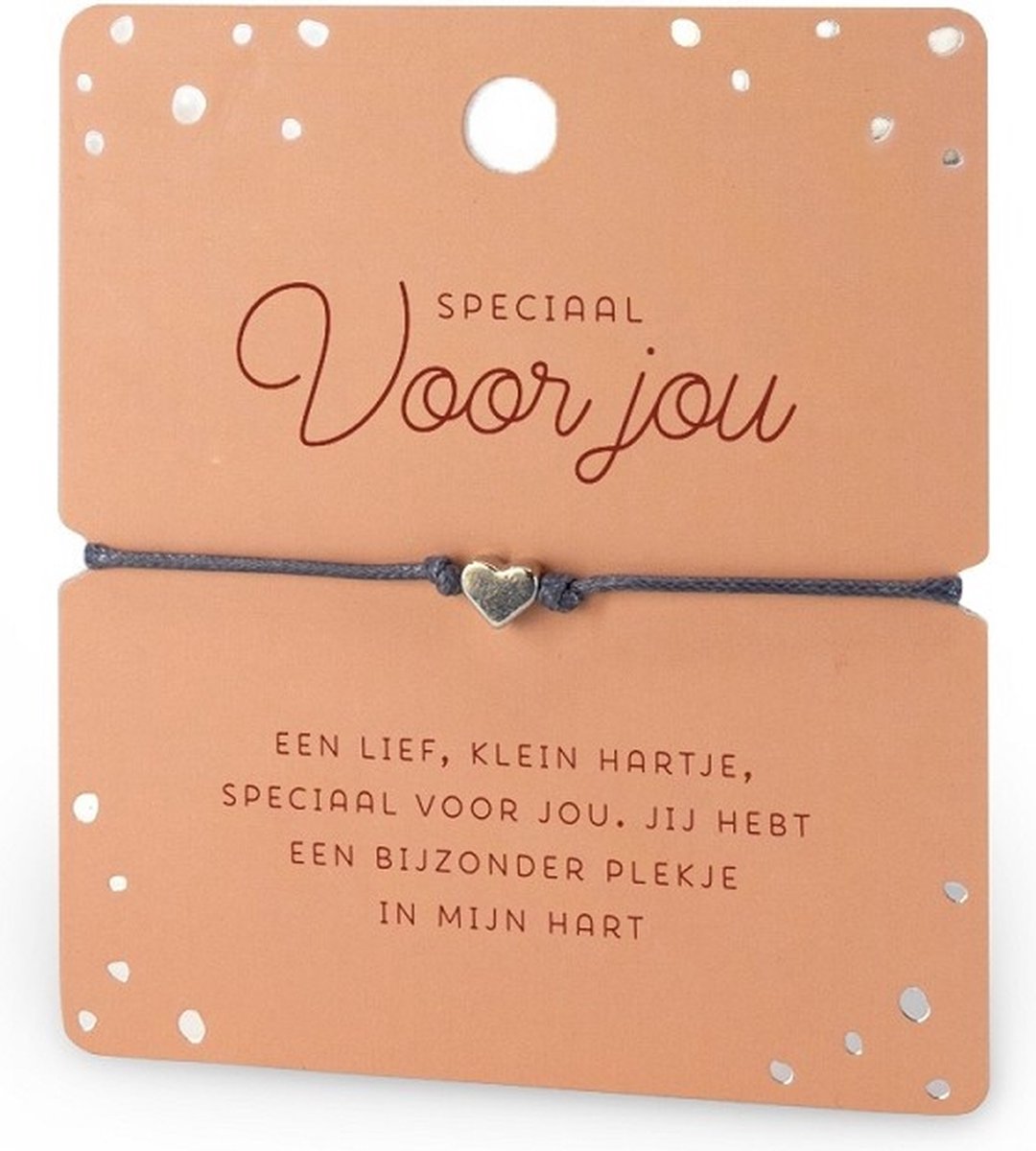 Armband - Hartje - Speciaal voor jou