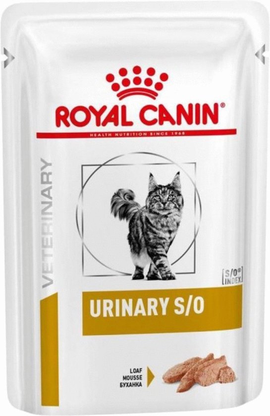 Royal Canin Veterinary Diet Urinary S/O Loaf Wet - Kattenvoer - 12x85 g