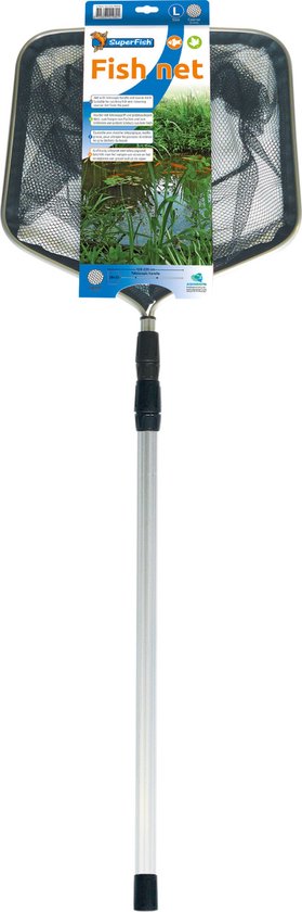 SuperFish Filet de Poche pour Étang Large - 38x35x220 cm