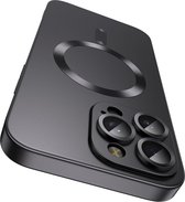 AziLine Magnetische Premium Zwart Hoes voor iPhone 16 Pro Max – Stijlvolle Bescherming met Ingebouwde MagSafe en Camera Lens Bescherming Geschikt voor Apple iPhone 16 Pro Max