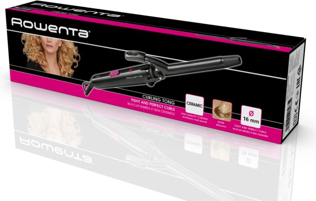 Rowenta Curler 2 CF2119 - Krultang - 19mm - Keramische Coating - Compact - Instelbare Temperatuur thumbnail 2