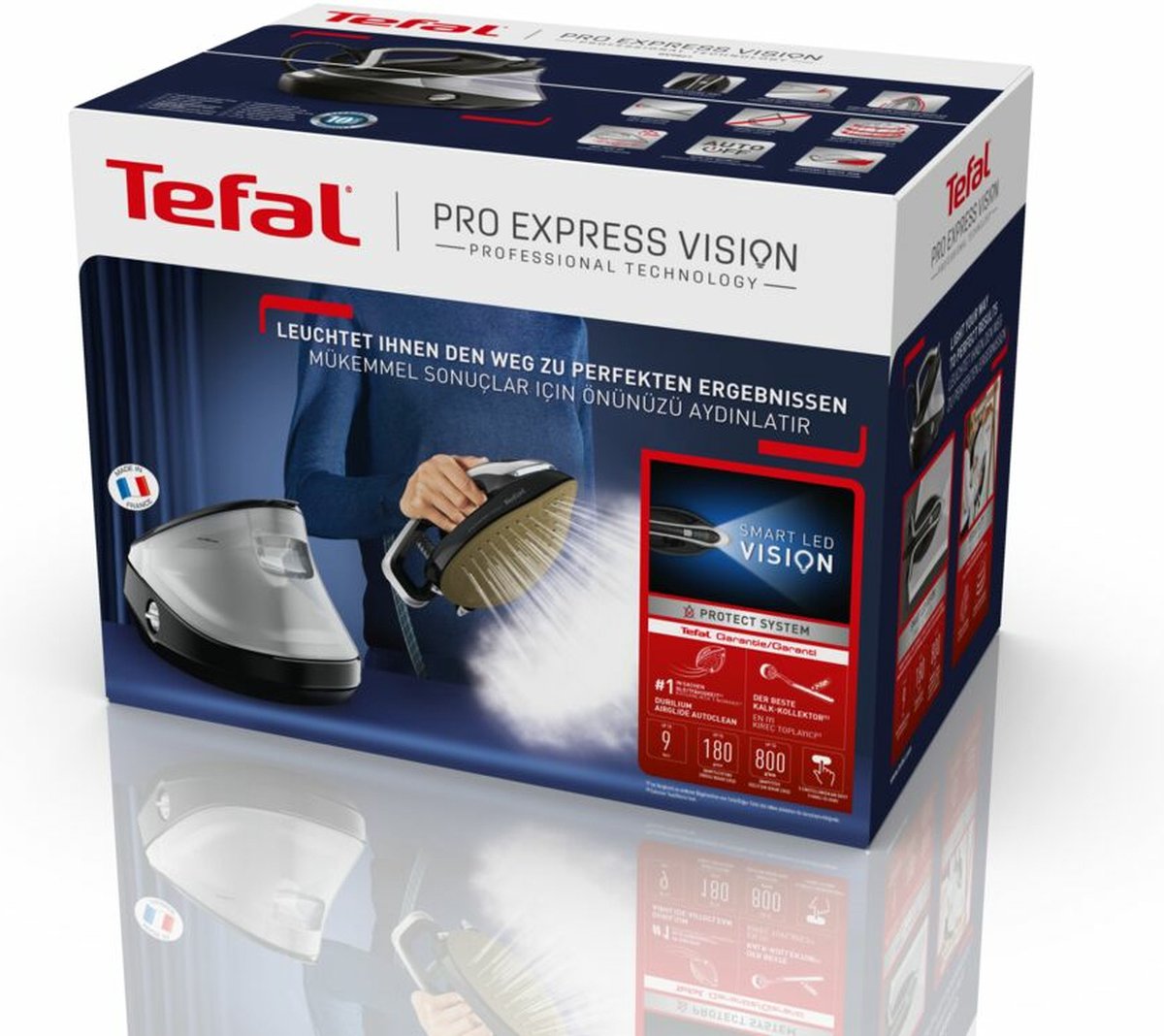Tefal Pro Express Vision GV9821 - Stoomgenerator - 3000W - Zwart/Zilver — afbeelding 7