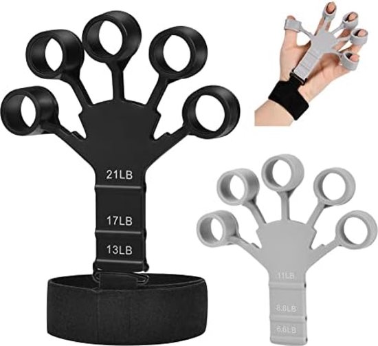 D'Addario Accessories PW-VG-01 Varigrip Adjustable Hand Trainer