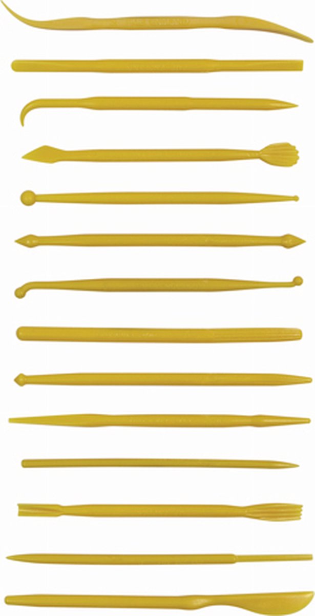 PME - Taartdecoratiegereedschap - Miniatuur Modelleer Gereedschap Set/14