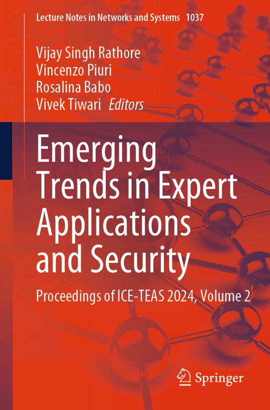 Lecture Notes in Networks and Systems1037- Emerging Trends i ... - cover
