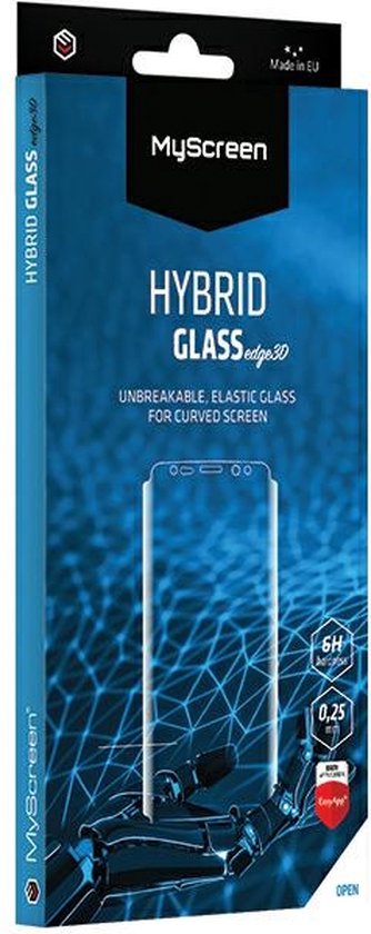 MS HybridGLASS Edge 3D iPhone 7/8 Plus verre hybride blanc/blanc
