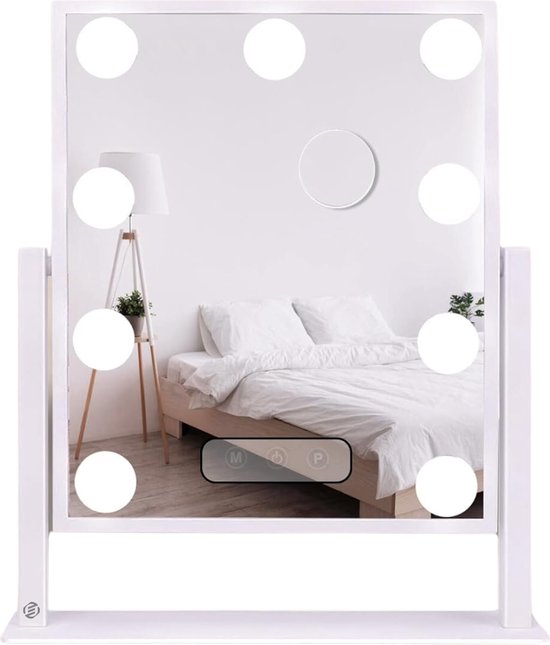 Hollywood Spiegel met Verlichting 3 Standen 2700K/4500K/6400K Vanity Hollywood Spiegel met Verlichting 3 Standen 2700K/4500K/6400K Vanity