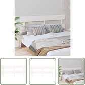 Tête de lit en bois The Living Store - 184 x 81 x 81 cm - Wit