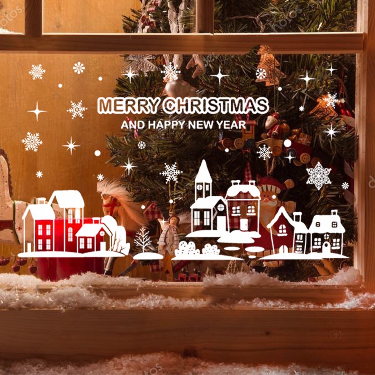 59 delig Voordeelset raamsticker herbruikbaar winter | Rosami Decoratiestickers - Home Sweet Home Online