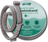 Mister Mill Vlooienband voor Hond en Kat | tegen Vlooien - Luizen - Neten | Diervriendelijk - Maat S - Tot nekomtrek 30 cm. Alle Rassen