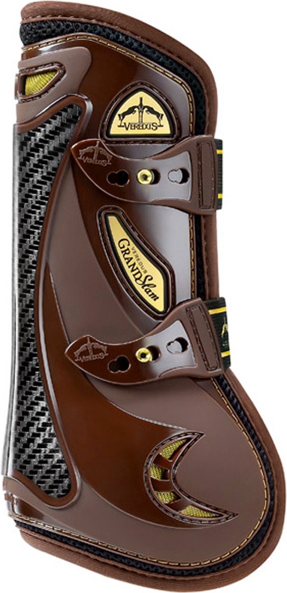Veredus Peesbeschermer 'Grand Slam' Carbon Gel Black - L