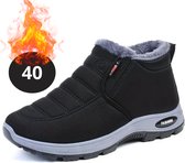 Nivard Snowboots - Sneeuwschoenen - Sneeuwboots - Dames - Wintersport - Ski - Skischoenen - Zwart - 40 - Zacht
