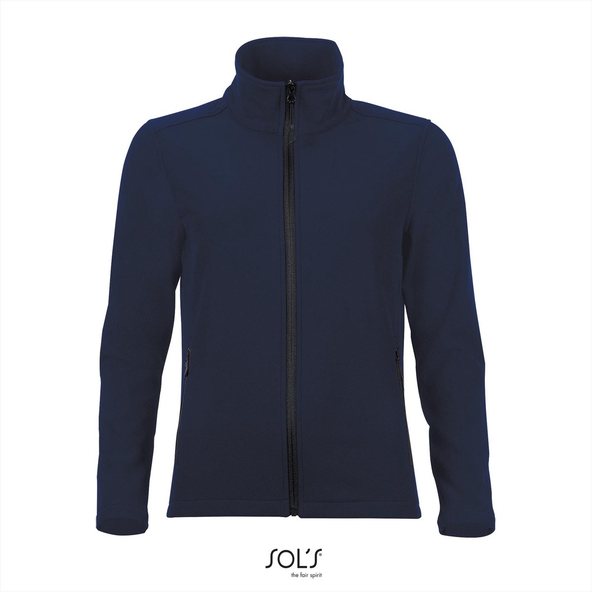 SOL’S Women´s Softshell Zip Jacket Race L838 French Marineblauw