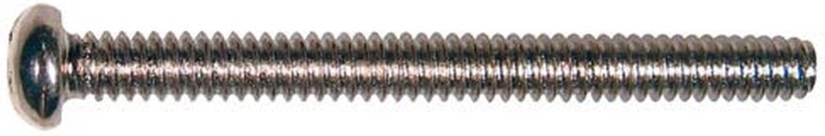 Boston PS-17-N pickup schroeven 2,4 x 26 mm – dome head, nikkel (12 stuks)