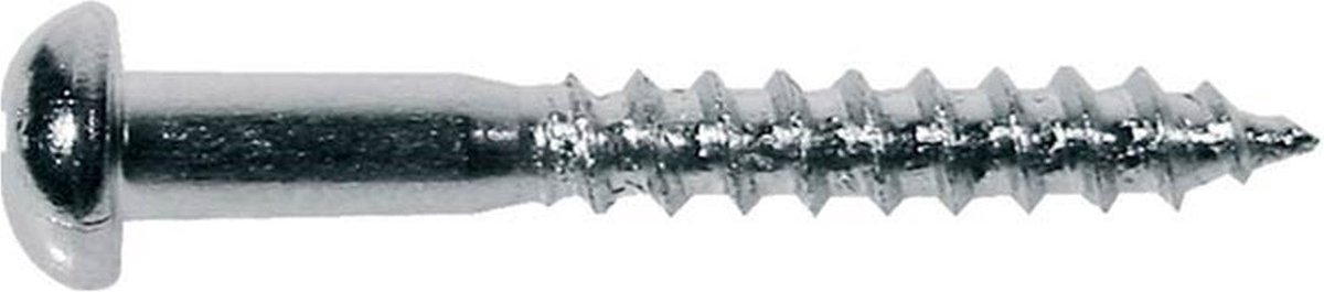 Boston WS-06-C Chromen Dome Head Schroeven voor Tremolo Montage - 12 Stuks
