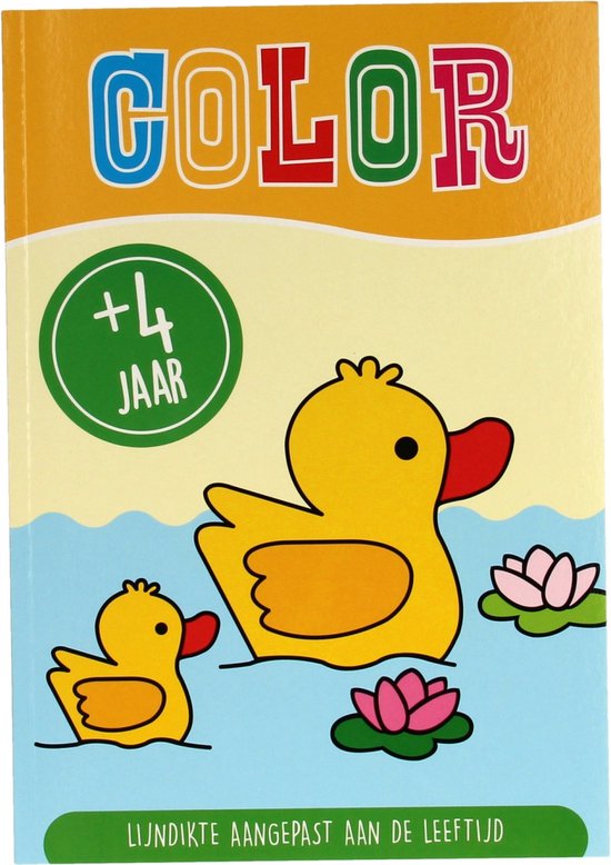 Kleurboek Color 4+ Jaar