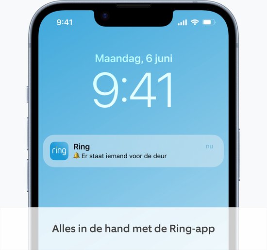 Ring Battery Video Doorbell Zilver met Chime (2nd Gen) - slimme deurbel - batterij