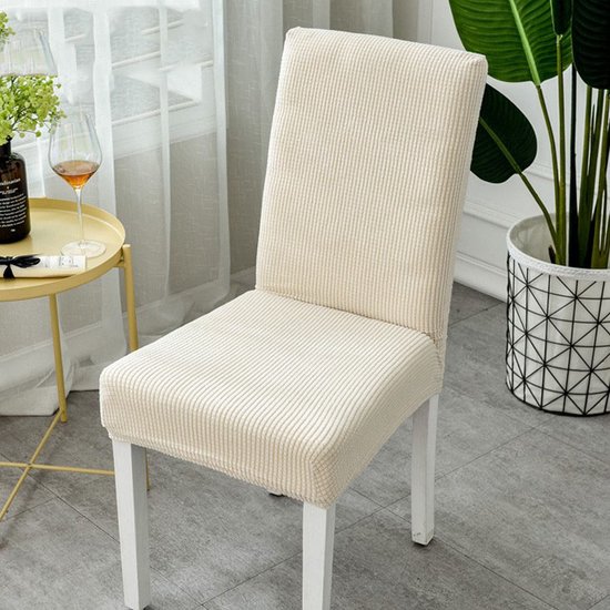 Stretch eetkamerstoelhoezen, 6-delig, universeel, afneembaar, wasbaar, stoelbeschermer, stoelhoes voor hotel, eetkamer, feest - groen B-6 Stretch eetkamerstoelhoezen, 6-delig, universeel, afneembaar, wasbaar, stoelbeschermer, stoelhoes voor hotel, eetkamer, feest - groen B-6