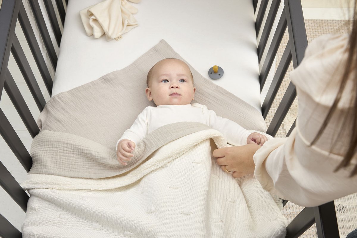 Meyco Meyco Baby Knots ledikantdeken - afbeelding 3