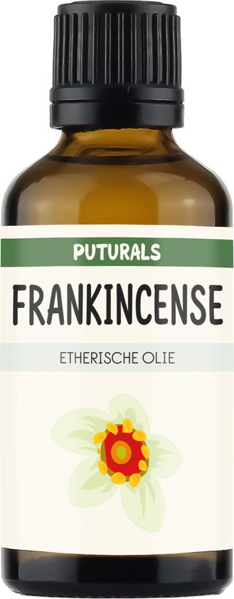 Foto: Puturals frankincense olie 100 biologisch 50ml puur en vegan frankincense etherische olie voor huid haar en aromatherapie cosmos gecertificeerd