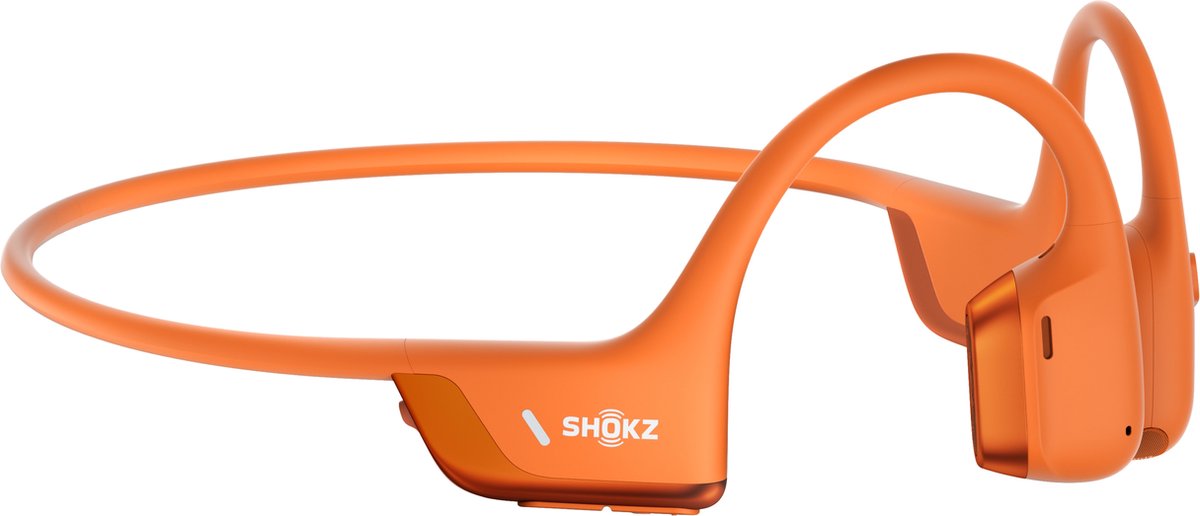 Shokz OpenRun Pro 2 Open-ear Sporthoofdtelefoon - Bone Conduction - IP55 water- en zweetbestendigheid - 12 uur batterij - Oranje thumbnail 3