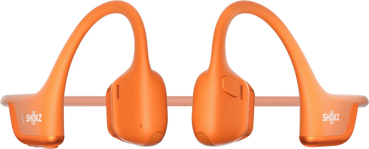 Shokz OpenRun Pro 2 Open-ear Sporthoofdtelefoon - Bone Conduction - IP55 water- en zweetbestendigheid - 12 uur batterij - Oranje thumbnail 2