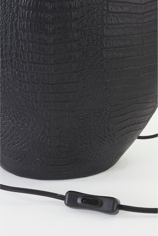 Light&Living Pied de lampe 48x19x57 cm SKELD noir mat