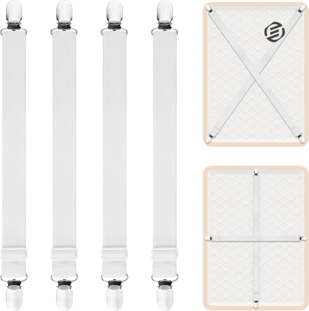 Equivera Matrasbinder - Matraswig met Band - Liefdesbrug - Bedbinder - Lovebridge - Verbeterde Nachtrust - Dicht de naad