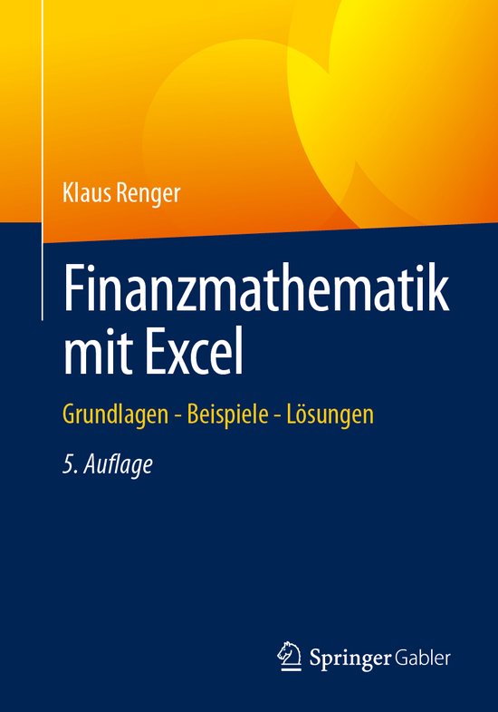 Finanzmathematik mit Excel - cover