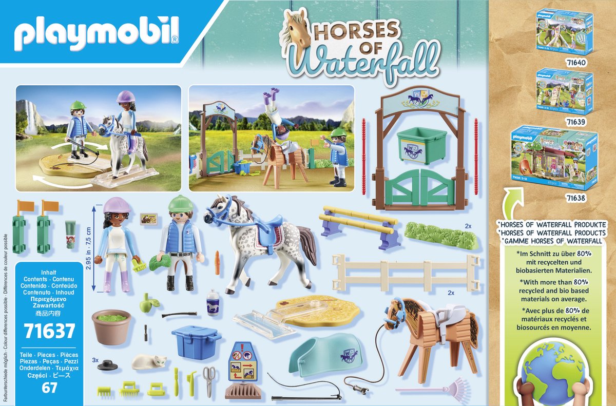 PLAYMOBIL Horses of Waterfall Moderne paardrijschool - 71637 — afbeelding 5