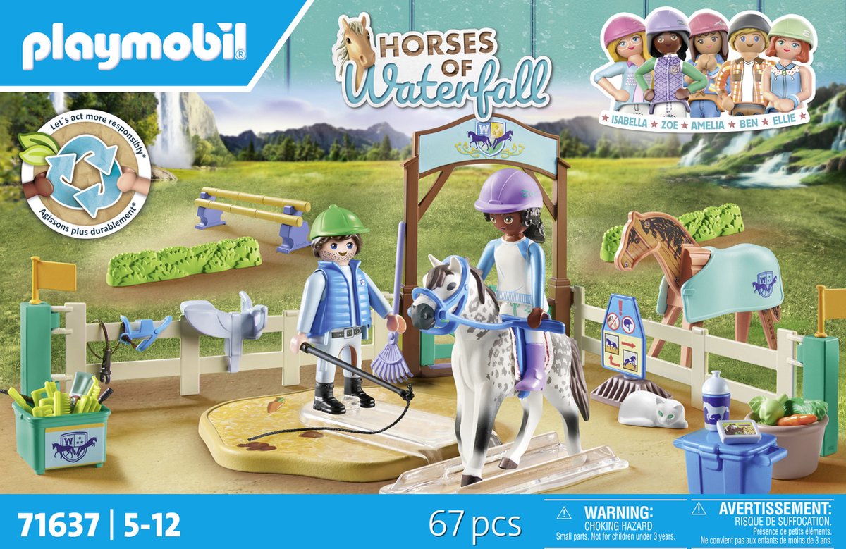 PLAYMOBIL Horses of Waterfall Moderne paardrijschool - 71637 — afbeelding 10