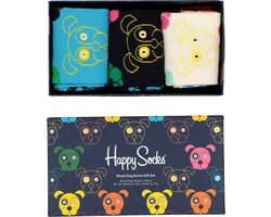 Happy Socks 3-Pack Mixed Dog Socks Gift Set - Maat 36 - 40