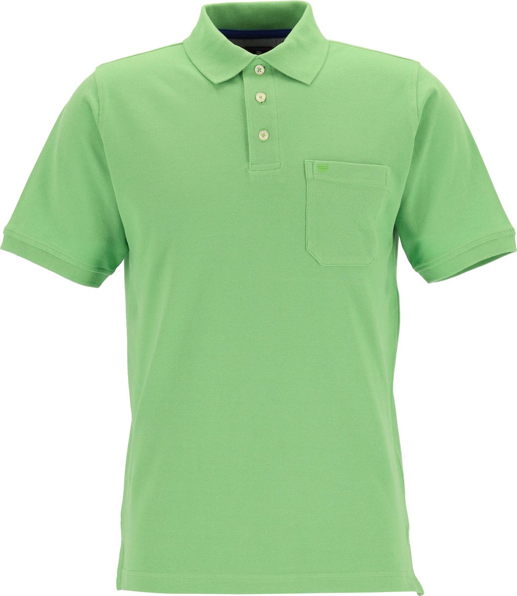 Redmond regular fit poloshirt - appel groen