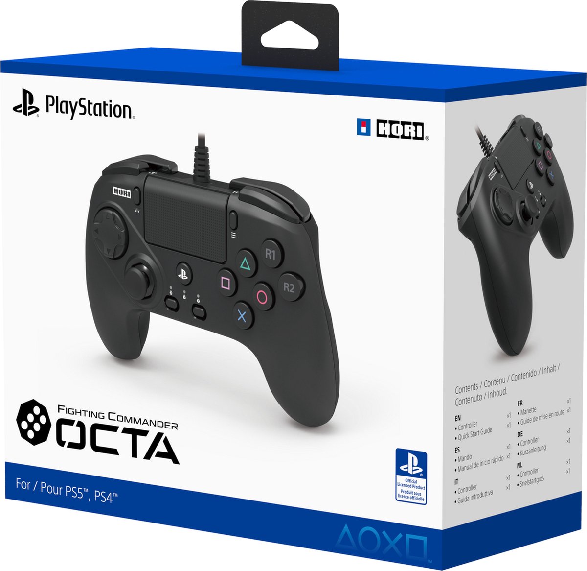 Hori Fighting Commander OCTA Controller - PS5, PS4, PC