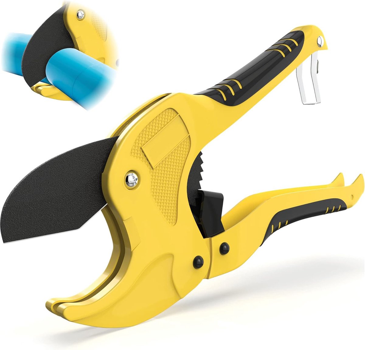 Ergonomische Heavy Duty Pijpsnijder - Perfect Voor PVC - PEX En Rubber Met 42 mm Snijcapaciteit!