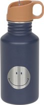 Lässig gourde pour enfants en acier inoxydable Little Gang Smile marine