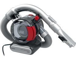 12V Auto Dustbuster Zwart/Grijs/Rood