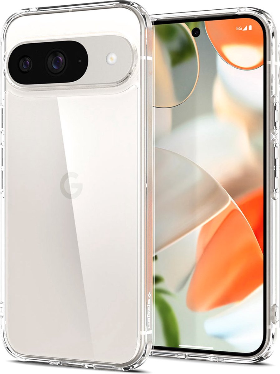 Spigen Ultra Hybrid geschikt voor Google Pixel 9 / 9 Pro hoesje - Transparant