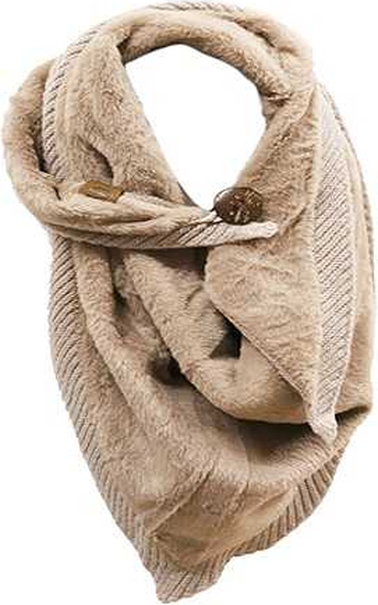 Sjaal Fitzroy - Taupe