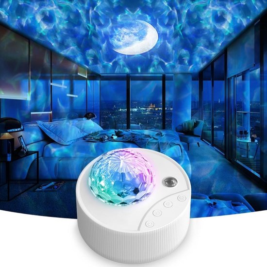 Projecteur Galaxie Aurore Boréale USB – Veilleuse Ciel Étoilé 360° avec Télécommande | LUNO Welfare